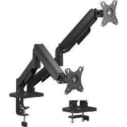 eSTUFF Βάση Γραφείου για 2 Οθόνες με Βραχίονα (GLB227012)