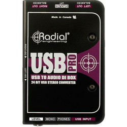 Radial Engineering RADIAL USB-Pro Stereo D/A Converter H30RL00034