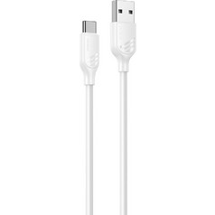 Καλώδιο Yesido CA126C USB-A σε USB-C 18W 1m Λευκό