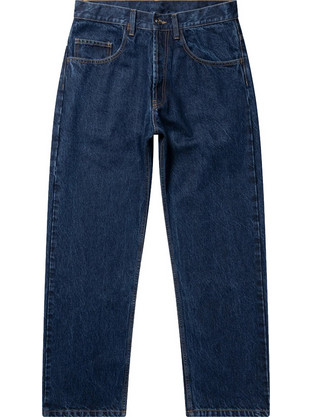 NO PROBLEMO Heavyweight Bagi Jeans - Blue