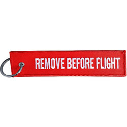 ΜΠΡΕΛΟΚ ΚΛΕΙΔΙΩΝ REMOVE BEFORE FLIGHT ΚΟΚΚΙΝΟ ΥΦΑΣΜΑ