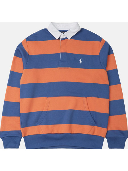 Polo Ralph Lauren Seasonal Fleece Knit Ανδρικό Φούτερ Πορτοκαλί/Μπλε 710B26283-001
