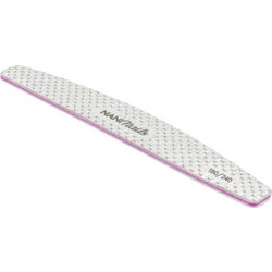 Naninails Premium Zebra Square Nail File Λίμα Νυχιών 180/240 1 Τμχ