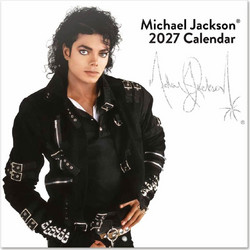HMEΡΟΛΟΓΙΟ ΤΟΙΧΟΥ MICHAEL JACKSON 2027 30X30 CALENDAR CP27092