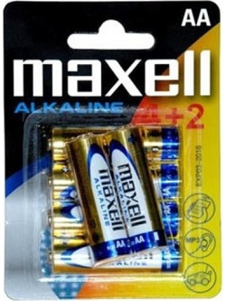 Maxell Alkaline AA 6τμχ