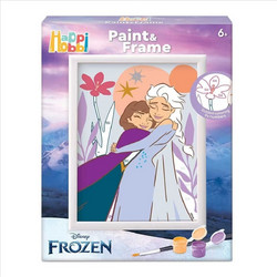 AS Company Happi Hobbi Σετ Ζωγραφικής Με Αριθμούς & Χρώματα Frozen - 1038-41034