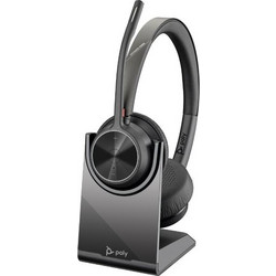 Poly Voyager 4320 UC Stereo USB-A Headset +BT700 USB-A Adapter +Charging Stand (77Y99AA)