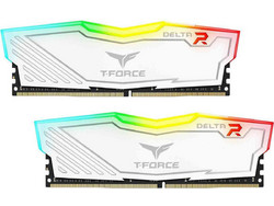 TeamGroup Delta RGB 16GB (2X8GB) DDR4 RAM 3200MHz White TF4D416G3200HC16CDC01