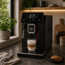 Gaggia Magenta Plus Black RI8700/01 Αυτόματη Μηχανή Espresso 1900W 15bar με Μύλο
