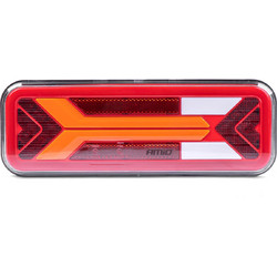 Amio - ΦΑΝΑΡΙ ΤΡΕΙΛΕΡ / ΦΟΡΤΗΓΟΥ ΠΙΣΩ 10-30V DYNAMIC LED 5 ΧΡΗΣΕΩΝ ΑΡΙΣΤΕΡΟ 305x140x35 mm RCL-09-L - 1 ΤΕΜ. (03575/AM)