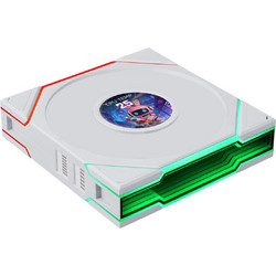LIAN LI UNI FAN TL LCD FLEX Reversal White Wireless 120 (1pc) Case Fan - No Controller Included