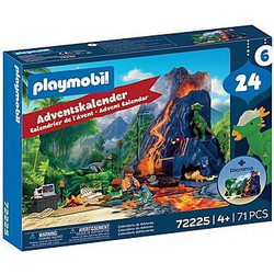 Playmobil Xmas Ημερολογιο: Περιπετεια Στο Νησι Των Δεινοσαυρων 72225
