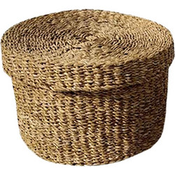 Nerea Box L Κουτι Αποθηκευσης 40x40x25cm Seagrass Φυσικο - Liberta