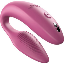 We-Vibe Sync 2 C-Shaped Διπλός Δονητής για Ζευγάρια με App Control Ροζ