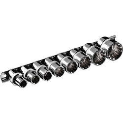NEO TOOLS 08-651 - Καρυδάκια πολύγωνα 1/2" 10-24mm σετ 8τεμ