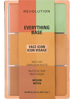 Everything Base Face Icon Complexion Palette Medium 5 gr