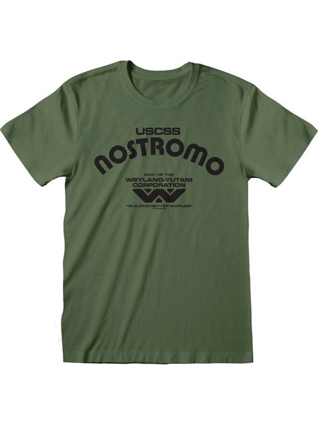 Alien Retro Nostromo T-Shirt Medium