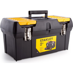 Stanley 1-92-066 Βαλίτσα Εργαλείων Πλαστική με Ταμπακιέρα Αδιάβροχη Π26xΒ48xΥ24cm