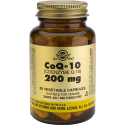 Solgar Coenzyme Q-10 200mg 30 Κάψουλες