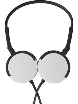 Maxell Super Slim MXH-HP200 Ενσύρματα Ακουστικά On Ear Λευκά