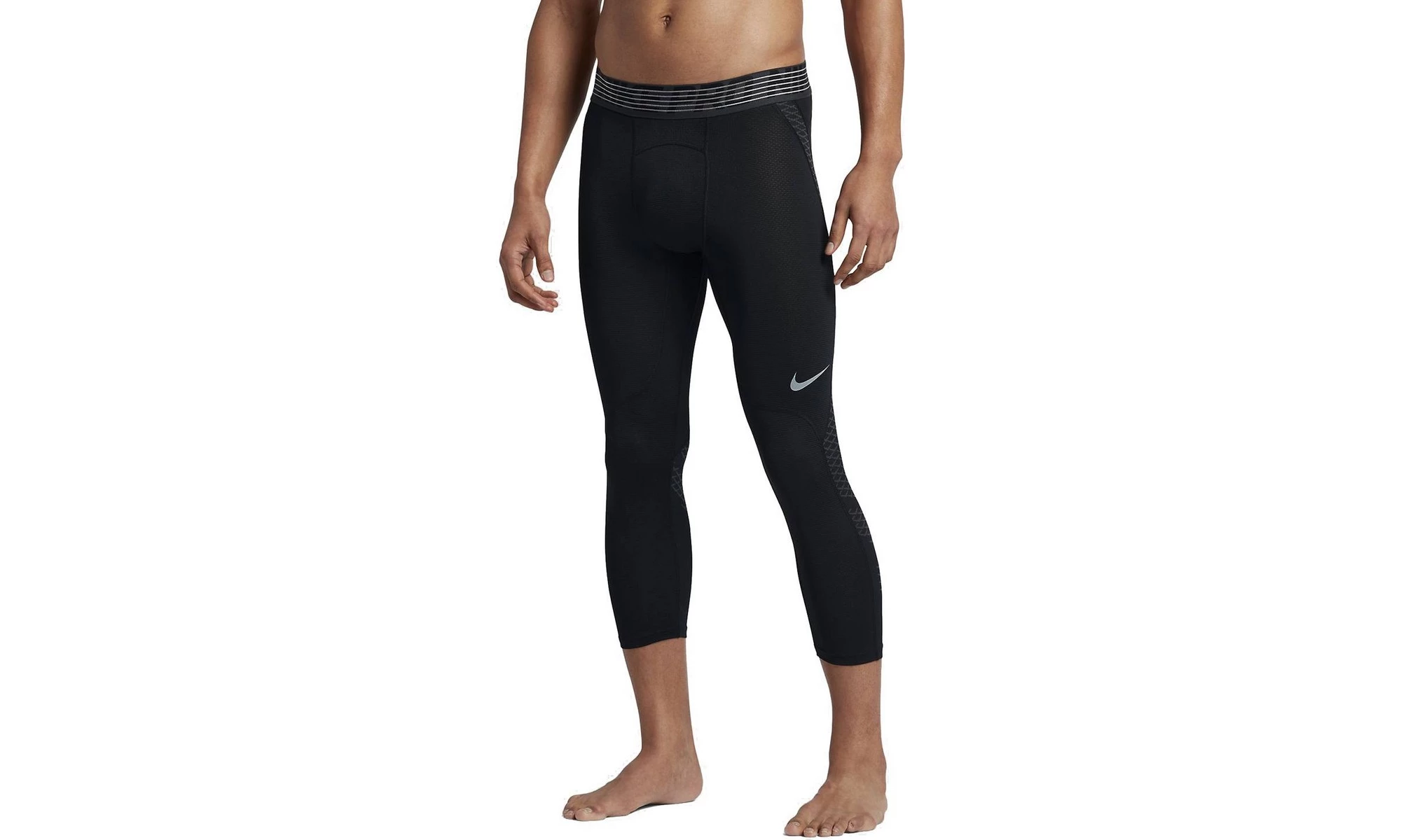 Nike Pro Dri-FIT Ανδρικό Κολάν 7/8 Μαύρο DD1919-010