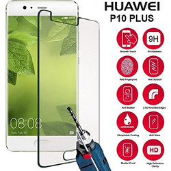 Huawei P10 Plus -Tempered Glass Screen Protector Guard Anti Scratch, HD Transparent, Shatter Proof, 9H Hardness, Bubble Free 0.26mm Thick 2.5D