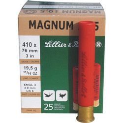 Sellier & Bellot Magnum Φυσίγγια Συγκέντρωσης 36Cal 70mm 25τμχ