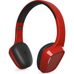 Energy Sistem 1 BT Ασύρματα Bluetooth Ακουστικά DJ On Ear Μαύρα Κόκκινα
