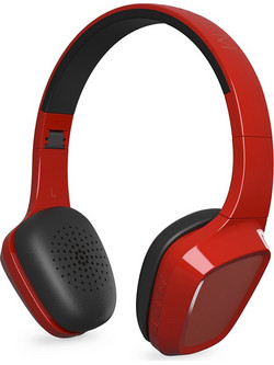 Energy Sistem 1 BT Ασύρματα Bluetooth Ακουστικά DJ On Ear Μαύρα Κόκκινα