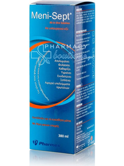 Pharmex Meni-Sept Υγρό Φακών Επαφής 380ml