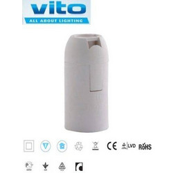 Ντουί Ε14 Πλαστικό Λευκό VT-260 7300040 VITO