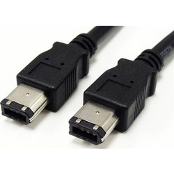 Cable Firewire 1394 6Pin Male To 6Pin Male 2m Black Valueline VLCP 62200B2.00