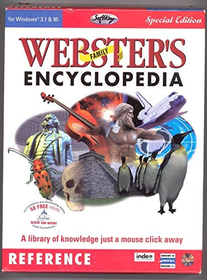FAMILY ENCYCLOPEDIA WEBSTER&'S WIN 95 (PC)