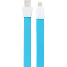 Remax Πλατύ Καλώδιο Fast Δεδομένων/Φόρτισης USB 2 αρσ. σε Lightning αρσ. για το iPhone 6 1m Μπλε