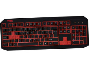 Approx APPBLIZZARD Red Ασύρματο Gaming Πληκτρολόγιο Black
