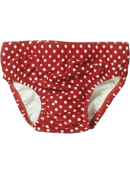 Playshoes Βρεφικό Μαγιό Πάνα για Κορίτσι Κόκκινο 461040