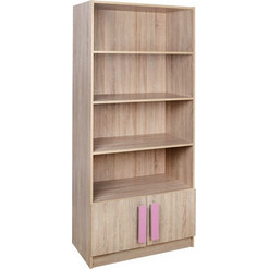 ΒΙΒΛΙΟΘΗΚΗ PLAYROOM SONAMA-ΡΟΖ HM10146.03 80X35X180εκ
