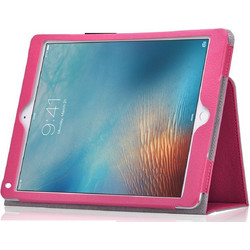 Apple iPad Pro 9.7 2016 Tablet Folio Flip PU Leather Smart Case Cover Stand - Φούξια (ΟΕΜ)