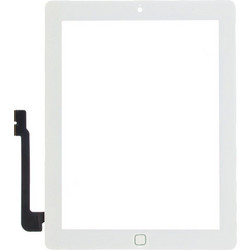 IPAD 3 / 4 TOUCH SCREEN+LENS+HOME BUTTON WHITE