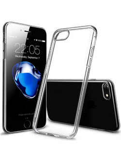 CLEAR JELLY SILICONE iPHONE 7 PLUS PLASTIC PROTECTIVE SLIM CASE TRANSPARENT ΘΗΚΗ ΜΑΛΑΚΗ ΠΛΑΣΤΙΚΗ ΔΙΑΦΑΝΗΣ 51375