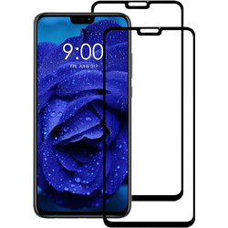 Huawei Honor 8X Full Tempered Glass 5D Curved 9H Black 1TEM. (Με πλήρη εφαρμογή σε όλα τα σημεία και όχι μόνο στις άκρες.)