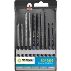 Jigsaw blade set T-mix 10 pcs FIELDMANN FDP 9002