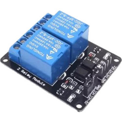 2 channel 5V relay module low level Trigger with Optocoupler