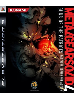 Metal Gear Solid 4 Guns Of The Patriots Used PS3