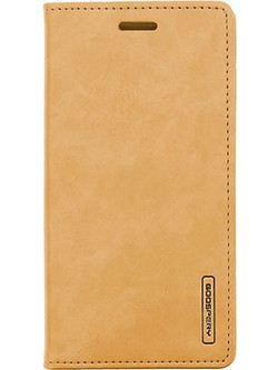 Θήκη Mercury Blue Moon για Samsung A310 Galaxy A3 (2016) Flip cover Gold