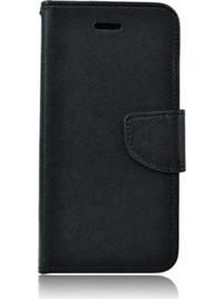 Θήκη OEM Fancy Book για Huawei Y6 II, Honor 5A Flip Cover Black