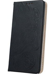 Θήκη OEM Smart Stamp Plant για Huawei P10 Lite Flip Cover Black