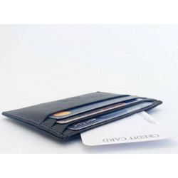 DOMLEATHERS DOMLEATHERS ΔΕΡΜΑΤΙΝΗ ΚΑΡΤΟΘΗΚΗ DL 1100 ΣΚΟΥΡΟ ΚΑΦΈ