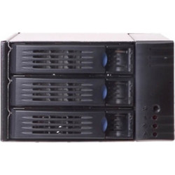 CAGE HS CHENBRO 2X5.25 TO 3X3.5" SATA SK32303T2 SR201