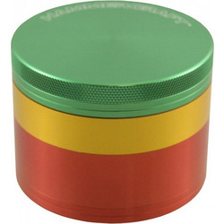 Hammercraft Grinder Τρίφτης Rasta 63mm Aluminium - 4 Parts